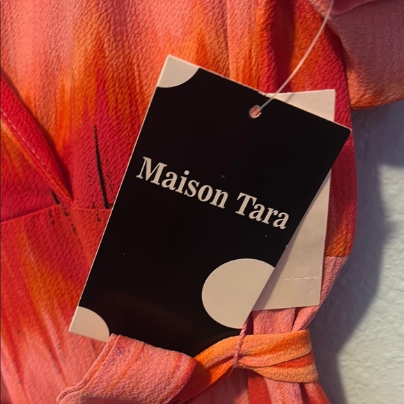 Maison Tara Sunset Striped Maxi Dress - Picture 4 of 12
